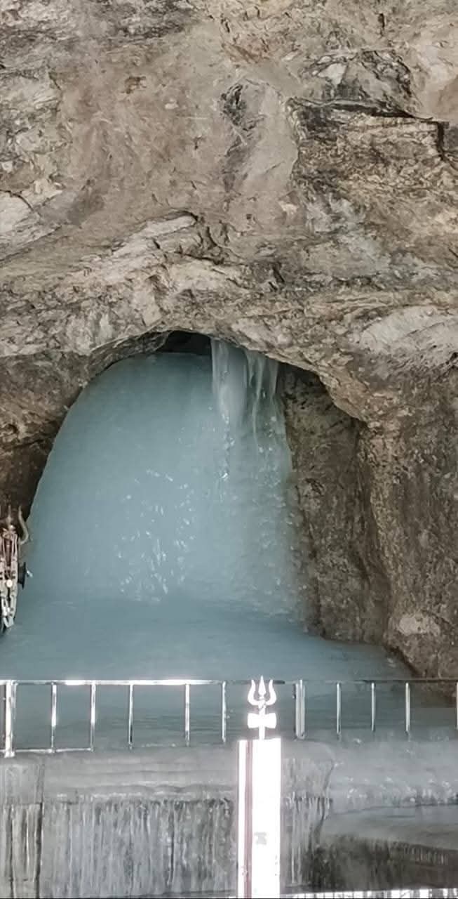 बाबा बर्फानी की पहली तस्वीर सामने आई:यात्रा 3 जुलाई से रक्षाबंधन तक